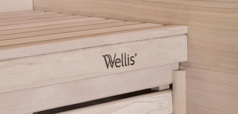 Wellis® Calidus Hemlock Finish Sauna