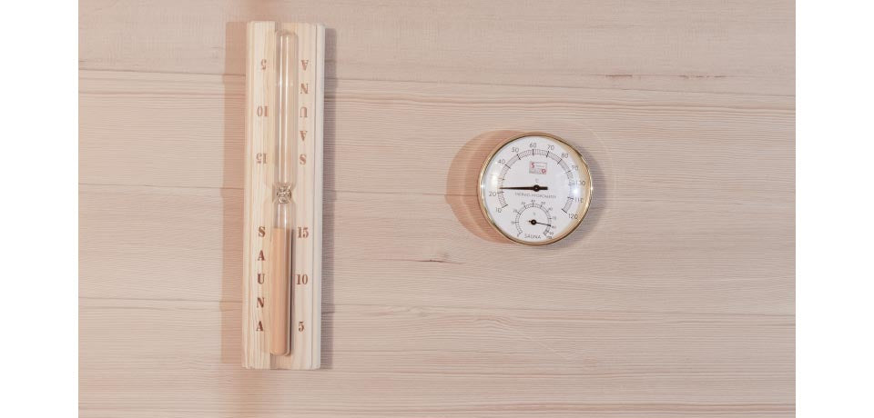 Wellis® Calidus Hemlock Finish Sauna